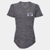 Women's Mèlange Tech V-Neck T-Shirt Thumbnail