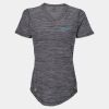 Women's Mèlange Tech V-Neck T-Shirt Thumbnail
