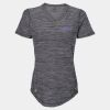 Women's Mèlange Tech V-Neck T-Shirt Thumbnail