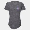 Women's Mèlange Tech V-Neck T-Shirt Thumbnail