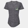 Women's Mèlange Tech V-Neck T-Shirt Thumbnail