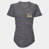 Women's Mèlange Tech V-Neck T-Shirt Thumbnail