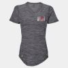 Women's Mèlange Tech V-Neck T-Shirt Thumbnail