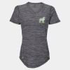 Women's Mèlange Tech V-Neck T-Shirt Thumbnail