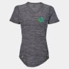Women's Mèlange Tech V-Neck T-Shirt Thumbnail