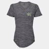 Women's Mèlange Tech V-Neck T-Shirt Thumbnail