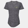 Women's Mèlange Tech V-Neck T-Shirt Thumbnail
