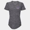 Women's Mèlange Tech V-Neck T-Shirt Thumbnail