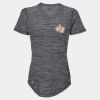 Women's Mèlange Tech V-Neck T-Shirt Thumbnail