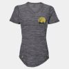 Women's Mèlange Tech V-Neck T-Shirt Thumbnail