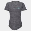 Women's Mèlange Tech V-Neck T-Shirt Thumbnail