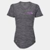 Women's Mèlange Tech V-Neck T-Shirt Thumbnail