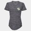 Women's Mèlange Tech V-Neck T-Shirt Thumbnail