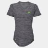 Women's Mèlange Tech V-Neck T-Shirt Thumbnail