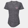 Women's Mèlange Tech V-Neck T-Shirt Thumbnail