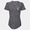 Women's Mèlange Tech V-Neck T-Shirt Thumbnail