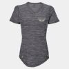 Women's Mèlange Tech V-Neck T-Shirt Thumbnail