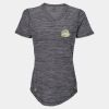 Women's Mèlange Tech V-Neck T-Shirt Thumbnail