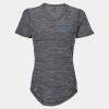 Women's Mèlange Tech V-Neck T-Shirt Thumbnail