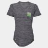 Women's Mèlange Tech V-Neck T-Shirt Thumbnail