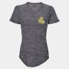 Women's Mèlange Tech V-Neck T-Shirt Thumbnail