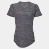 Women's Mèlange Tech V-Neck T-Shirt Thumbnail