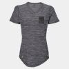 Women's Mèlange Tech V-Neck T-Shirt Thumbnail