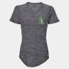 Women's Mèlange Tech V-Neck T-Shirt Thumbnail