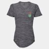 Women's Mèlange Tech V-Neck T-Shirt Thumbnail