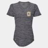 Women's Mèlange Tech V-Neck T-Shirt Thumbnail