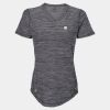 Women's Mèlange Tech V-Neck T-Shirt Thumbnail