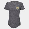 Women's Mèlange Tech V-Neck T-Shirt Thumbnail