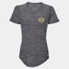 Women's Mèlange Tech V-Neck T-Shirt Thumbnail