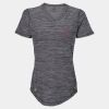 Women's Mèlange Tech V-Neck T-Shirt Thumbnail