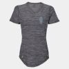 Women's Mèlange Tech V-Neck T-Shirt Thumbnail