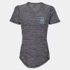 Women's Mèlange Tech V-Neck T-Shirt Thumbnail