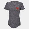 Women's Mèlange Tech V-Neck T-Shirt Thumbnail