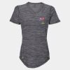Women's Mèlange Tech V-Neck T-Shirt Thumbnail
