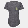 Women's Mèlange Tech V-Neck T-Shirt Thumbnail