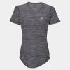Women's Mèlange Tech V-Neck T-Shirt Thumbnail