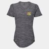 Women's Mèlange Tech V-Neck T-Shirt Thumbnail