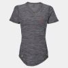 Women's Mèlange Tech V-Neck T-Shirt Thumbnail