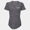 Women's Mèlange Tech V-Neck T-Shirt Thumbnail