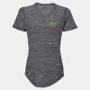 Women's Mèlange Tech V-Neck T-Shirt Thumbnail