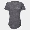 Women's Mèlange Tech V-Neck T-Shirt Thumbnail