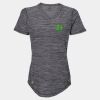 Women's Mèlange Tech V-Neck T-Shirt Thumbnail