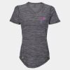 Women's Mèlange Tech V-Neck T-Shirt Thumbnail