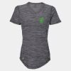 Women's Mèlange Tech V-Neck T-Shirt Thumbnail