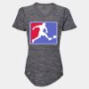 Women's Mèlange Tech V-Neck T-Shirt Thumbnail
