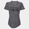 Women's Mèlange Tech V-Neck T-Shirt Thumbnail